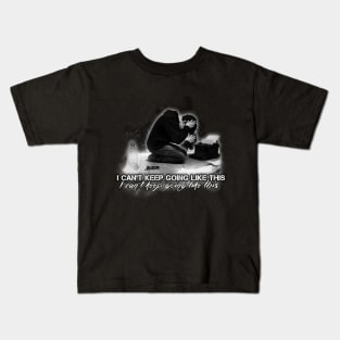 Alan Wake 'I can't keep going like this....' - black version Kids T-Shirt